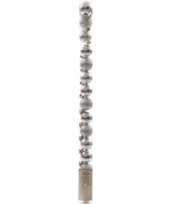 Sweet christmas kerstboom decoratie mini kerstballen zilver 15 stuks