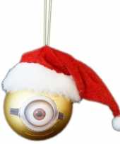 The minions kerstballen van kunststof minion carl 1x