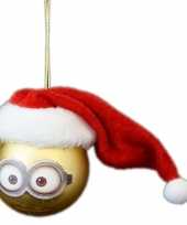 The minions kerstballen van kunststof minion dave 1x